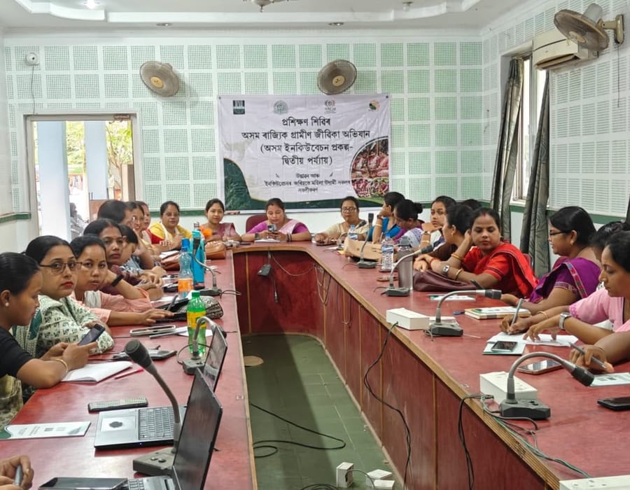 ASRLM enterprise-awareness program with women's Self Help Groups in Assam