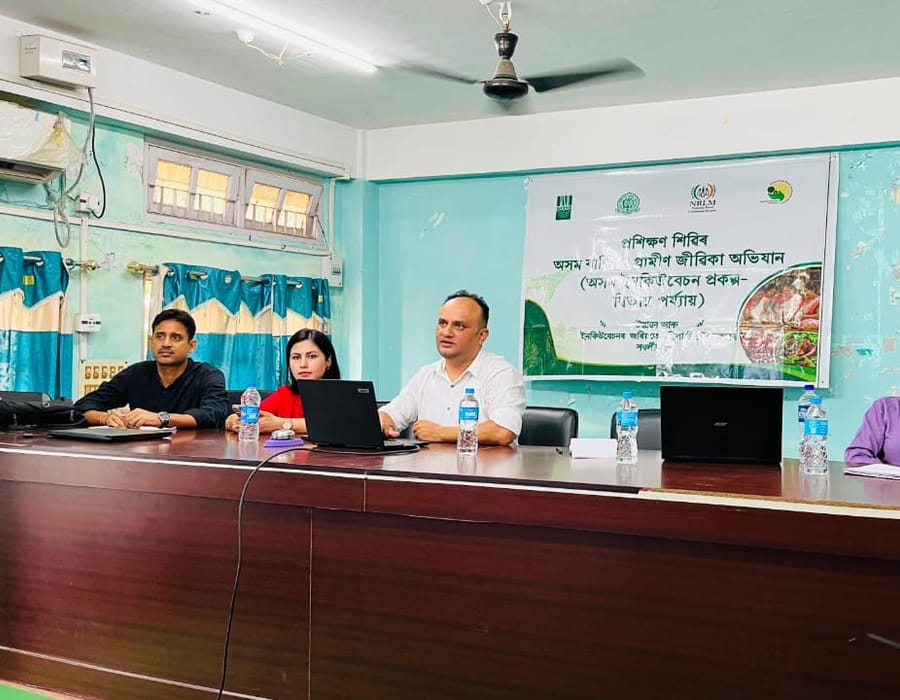 ASRLM enterprise-awareness program with women's Self Help Groups in Assam