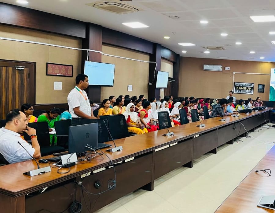 ASRLM enterprise-awareness program with women's Self Help Groups in Assam