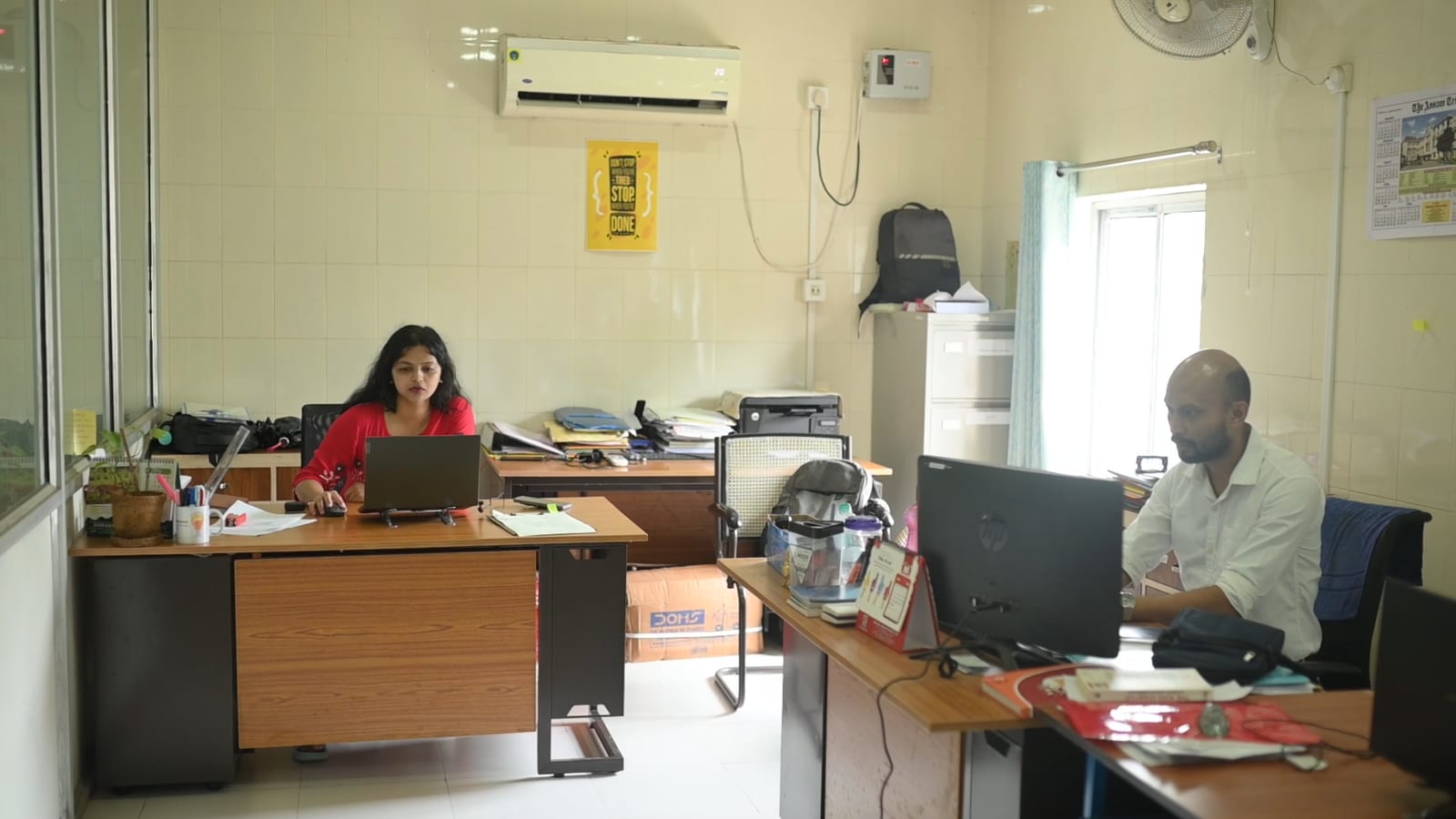 Co-working desks